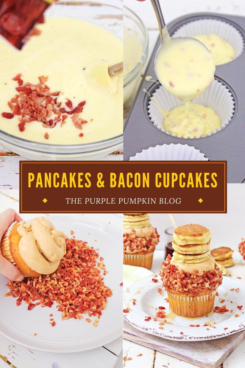 How to Make Pancakes & Bacon Cupcakes