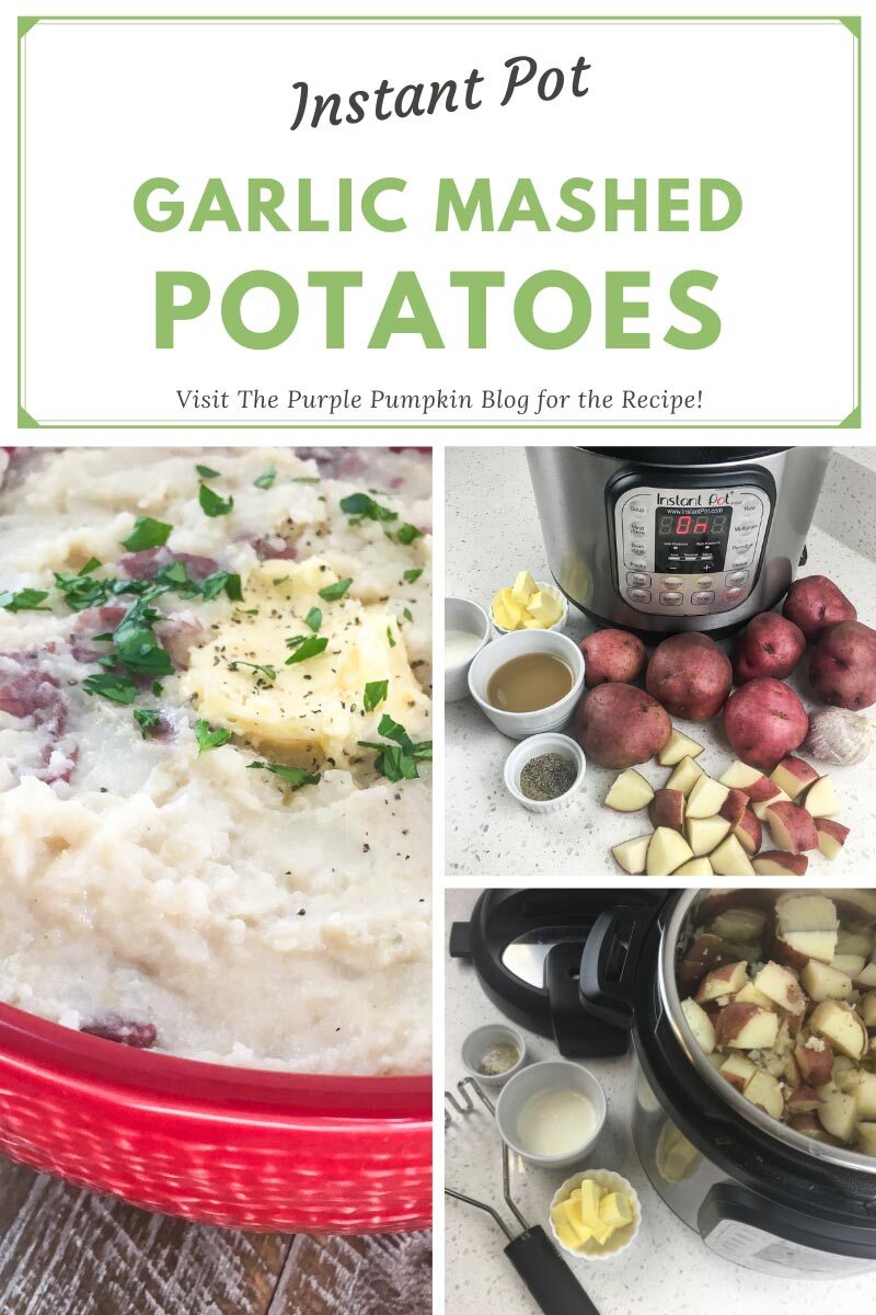 Instant Pot Garlic Mashed Potatoes Recipe