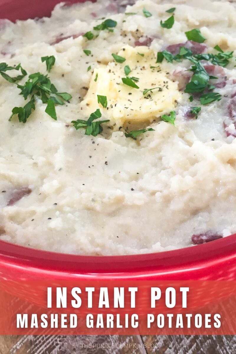 Instant Pot Mashed Garlic Potatoes