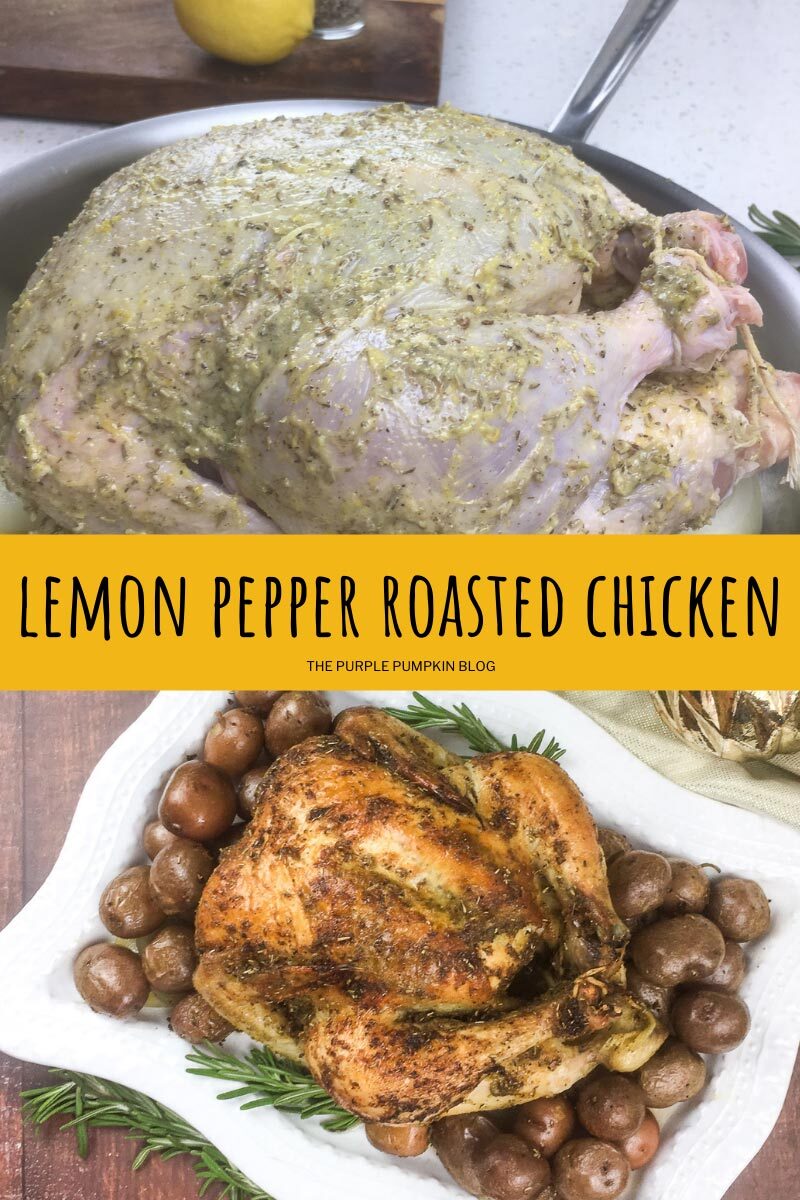 Lemon Pepper Roasted Chicken