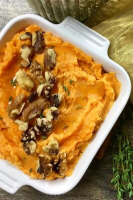 Mashed Sweet Potatoes for the Holidays