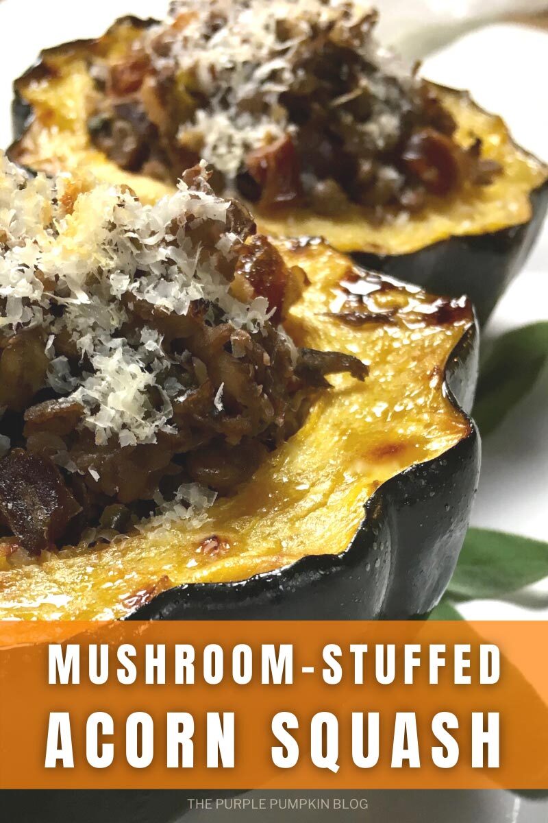 Mushroom-Stuffed Acorn Squash
