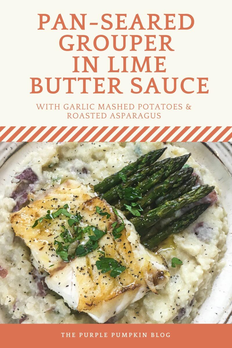 Pan-Seared Group in Lime Butter Sauce
