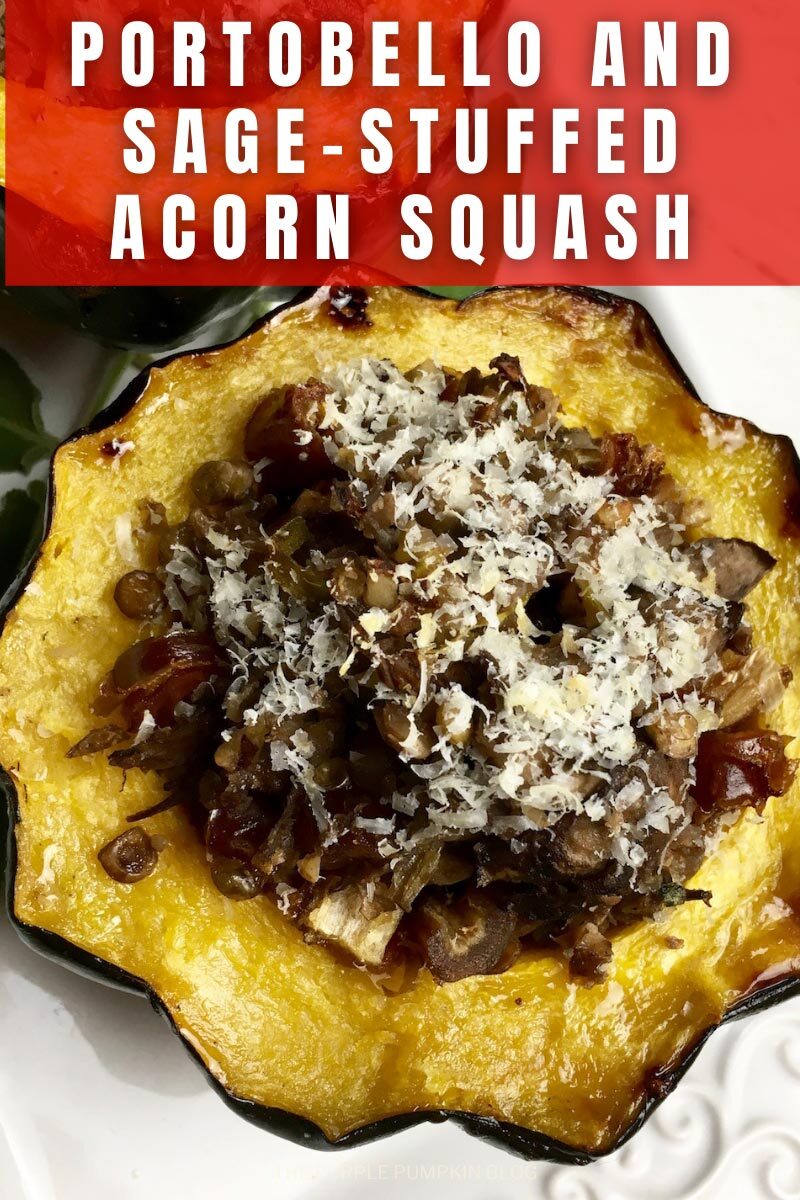 Portobello and Sage-Stuffed Acorn Squash