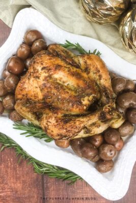 Roast Lemon Pepper Chicken Recipe