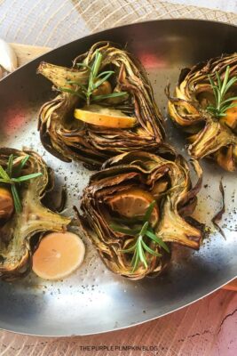 Roasted Artichokes Recipe