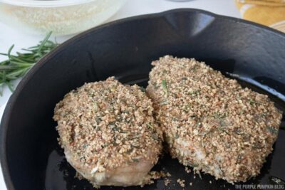 Searing Pork Chops in Skillet