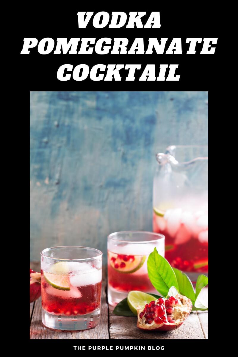 Vodka Pomegranate Cocktail