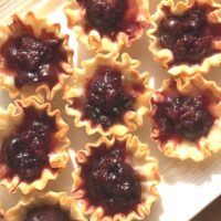 Brie & Cherry Cups Appetizer Recipe