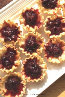 Brie & Cherry Cups Appetizer Recipe
