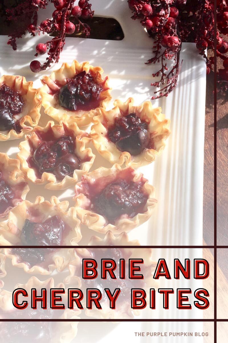 Brie and Cherry Bites