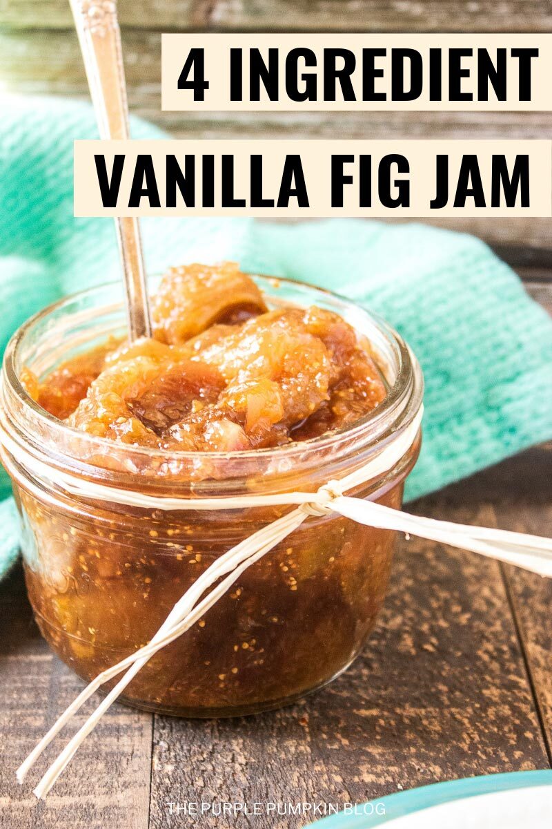 Easy Vanilla Fig Jam