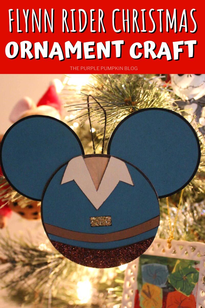Flynn Rider Christmas Ornament Craft