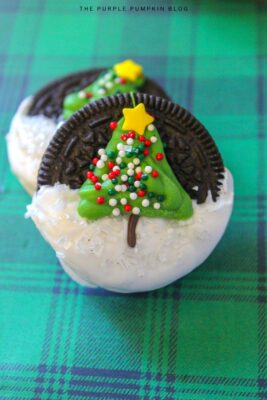 Fun Christmas Tree Oreos