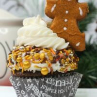 Gingerbread Man Cupcakes Recipe
