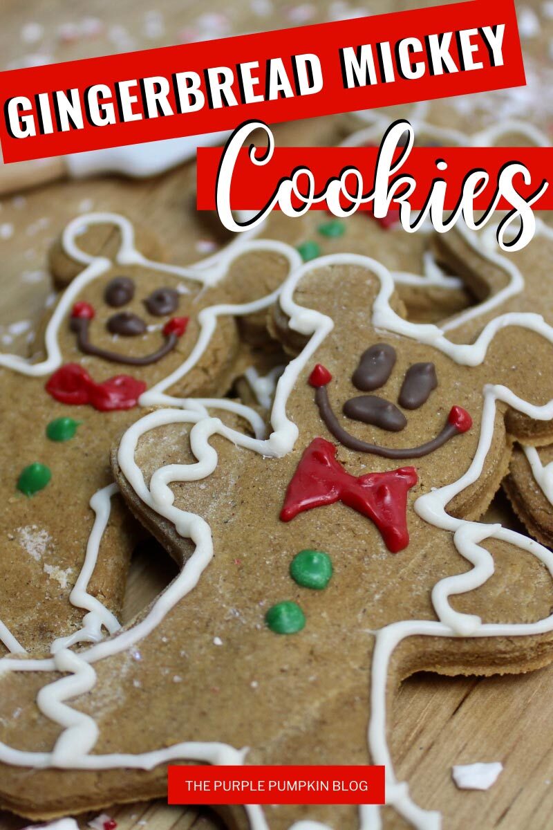 Gingerbread Mickey Cookies