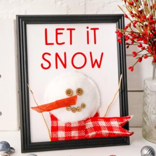 Let It Snow Sign Craft