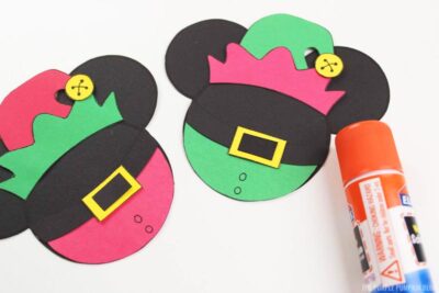 Mickey Mouse Elf Christmas Ornament Construction