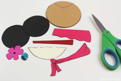 Moana Christmas Ornament Paper Pieces