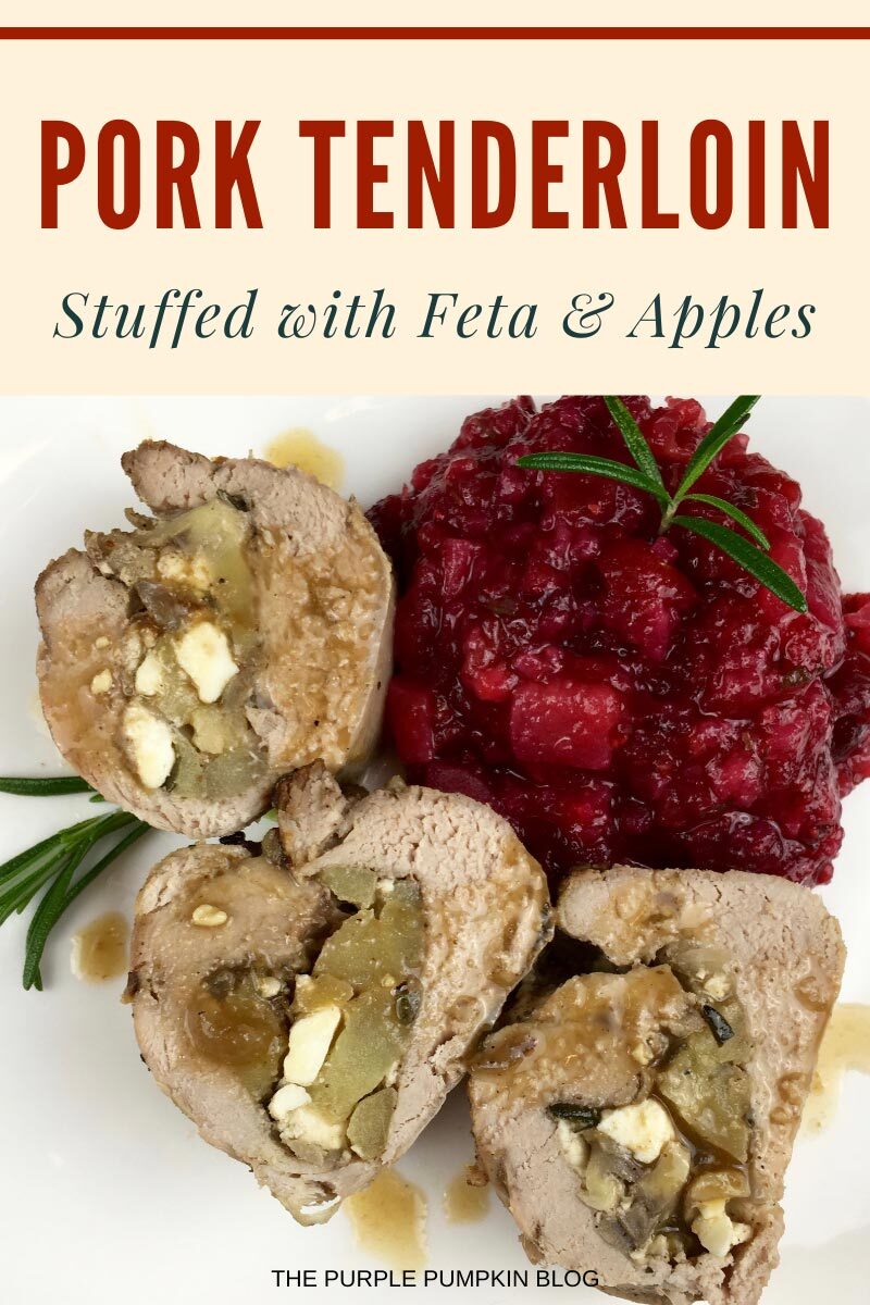 Pork Tenderloin Stuffed with Feta & Apples Recipe