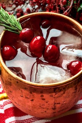 Recipe for Cranberry Moscow Mule Cocktail