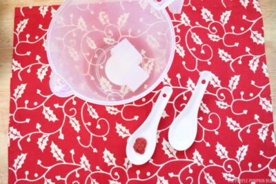 Cubes of soap in bowl