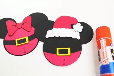 Santa Mickey & Minnie Mouse Ornaments Construction