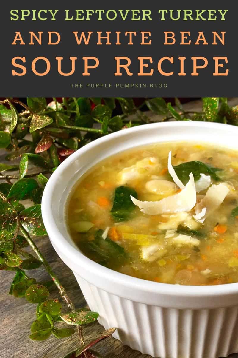 Spicy Leftover Turkey and White Bean Soup Recipe