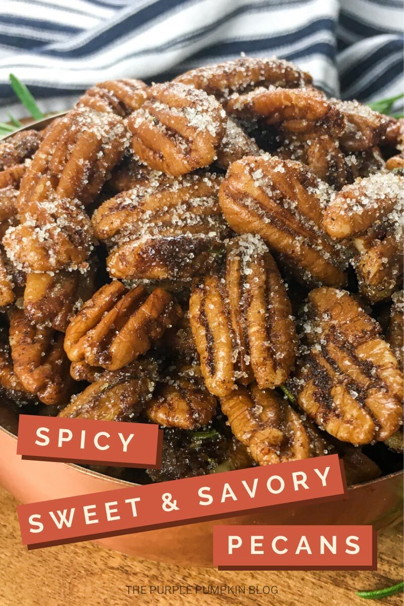 Spicy Sweet & Savory Pecans