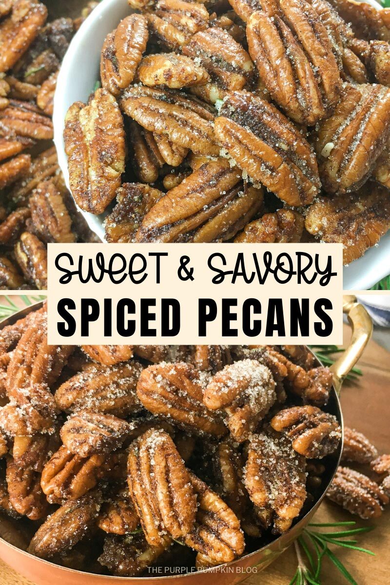 Sweet & Savory Spiced Pecans Recipe