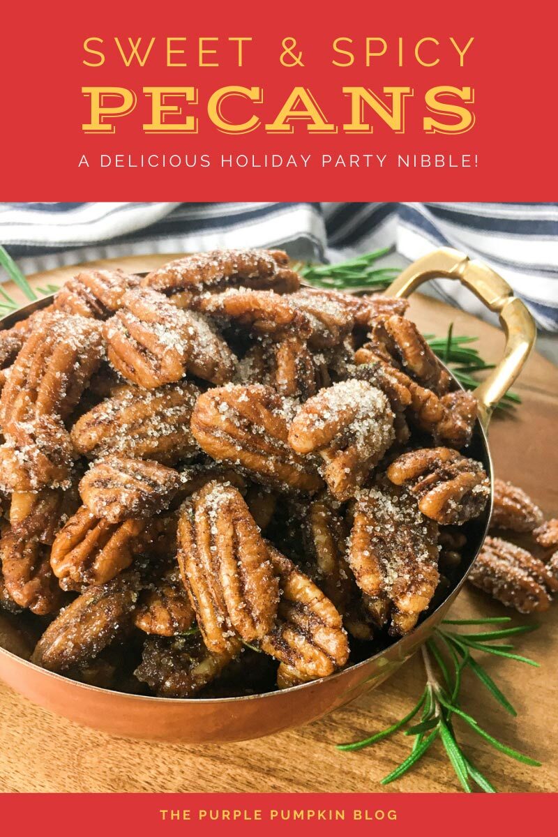 Sweet & Spicy Pecans - A Delicious Holiday Party Appetizer