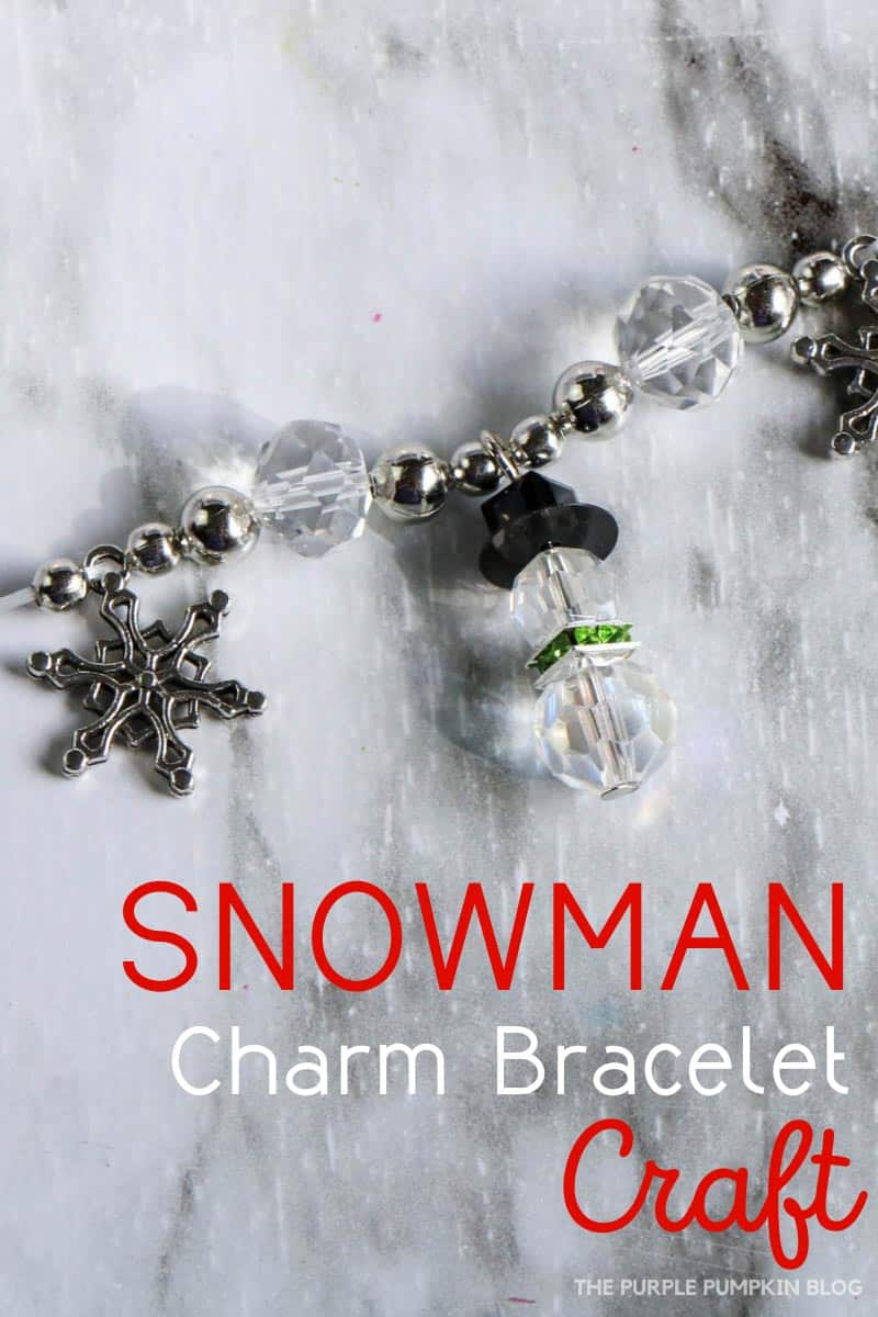 Adorable-Snowman-Charm-Bracelet-Craft