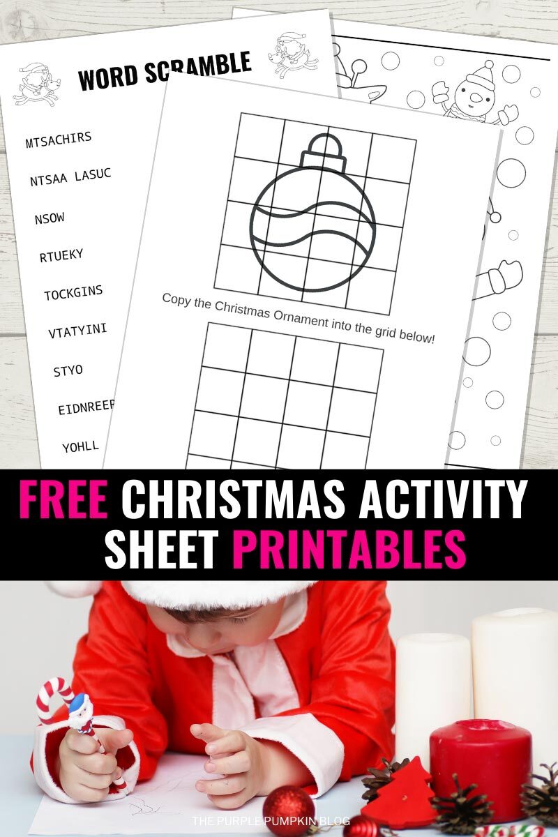 Free Christmas Activity Sheet Printables