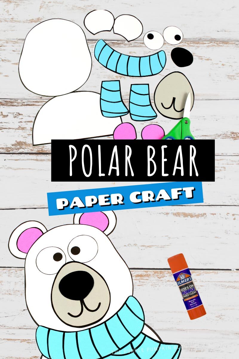 Polar Bear Paper Craft