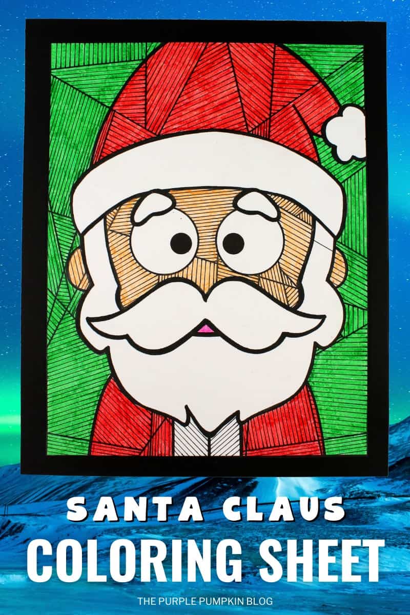 Printable Santa Claus Coloring Sheet