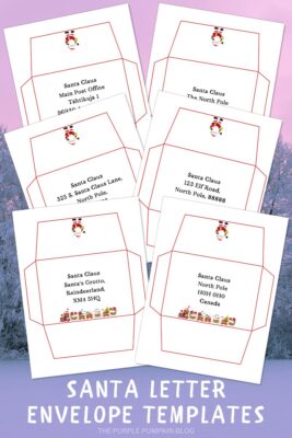 Free Printable Letter to Santa &amp; Envelope Templates!