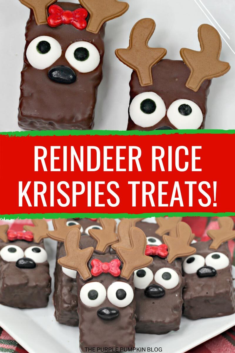 Reindeer Rice Krispies Treats