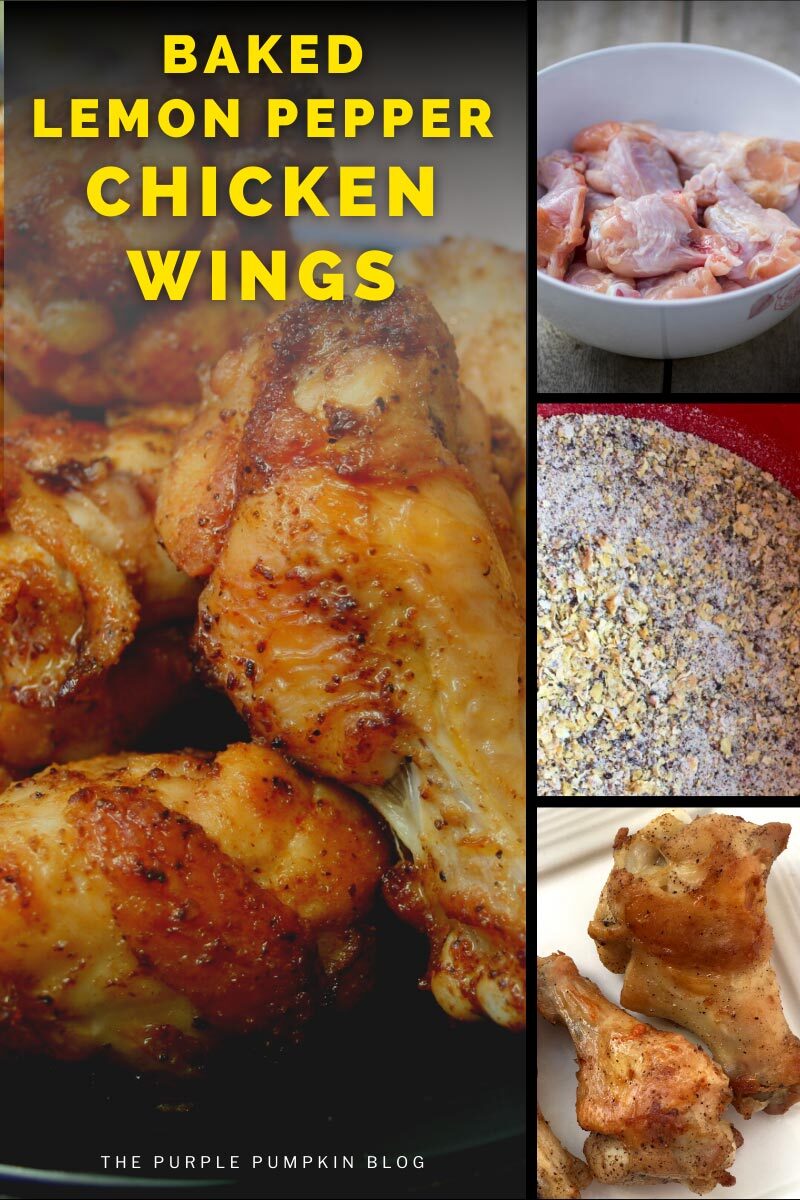Baked Lemon Pepper Chicken Wings