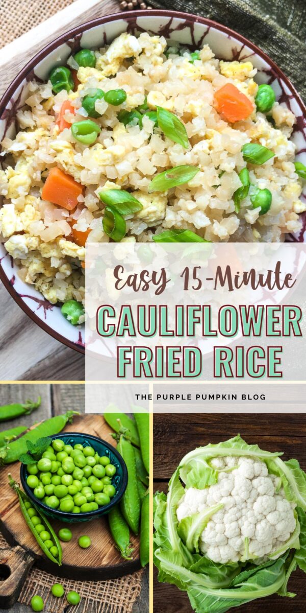 Easy 15 Minute Cauliflower Fried Rice