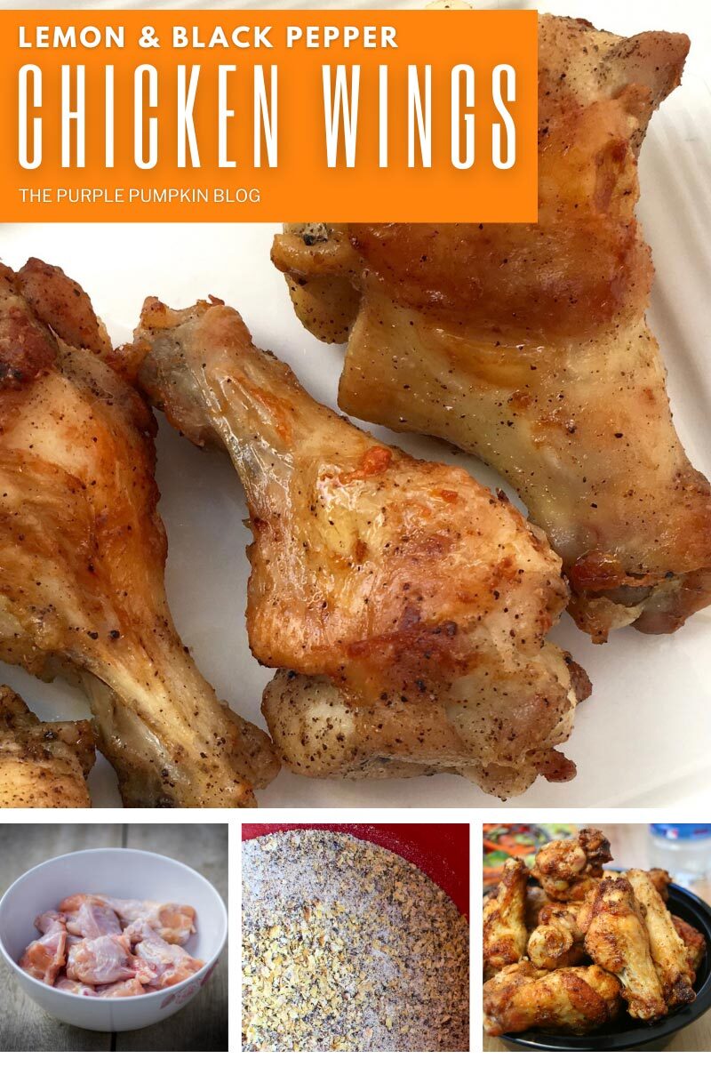 Lemon & Black Pepper Chicken Wings