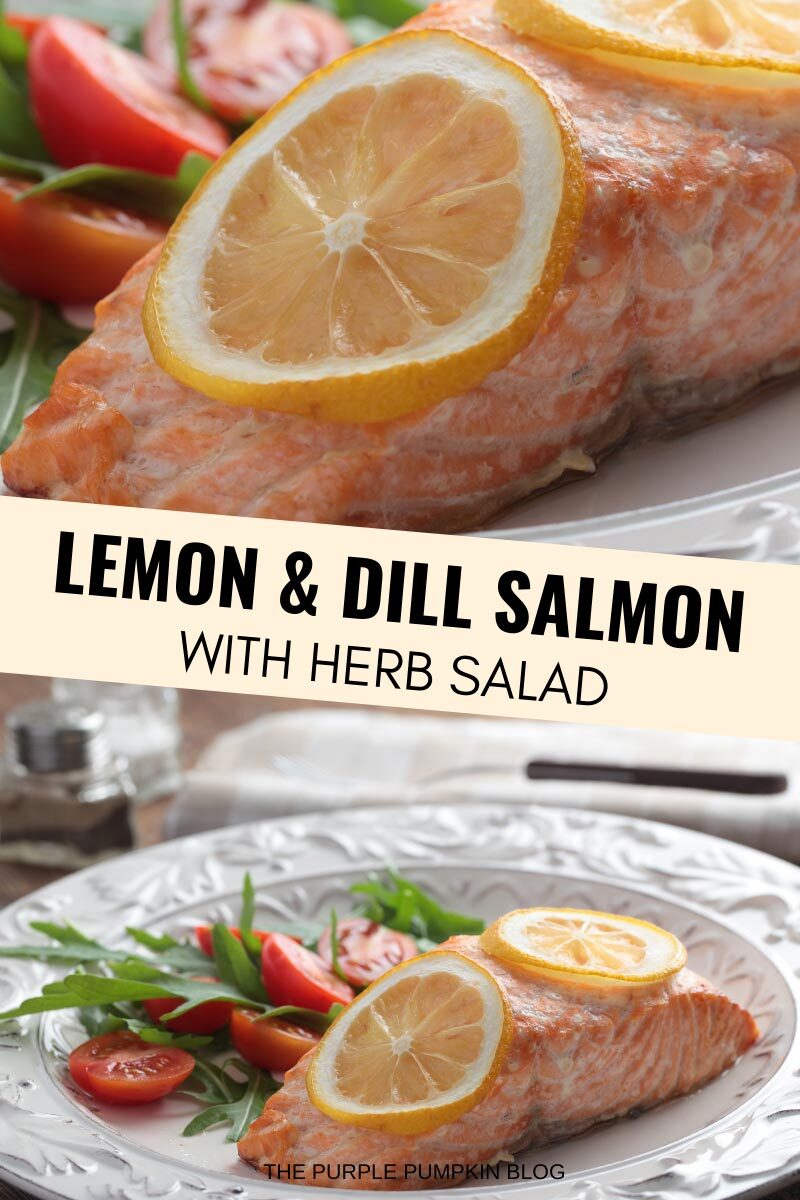 Lemon & Dill Salmon with Herb Salad