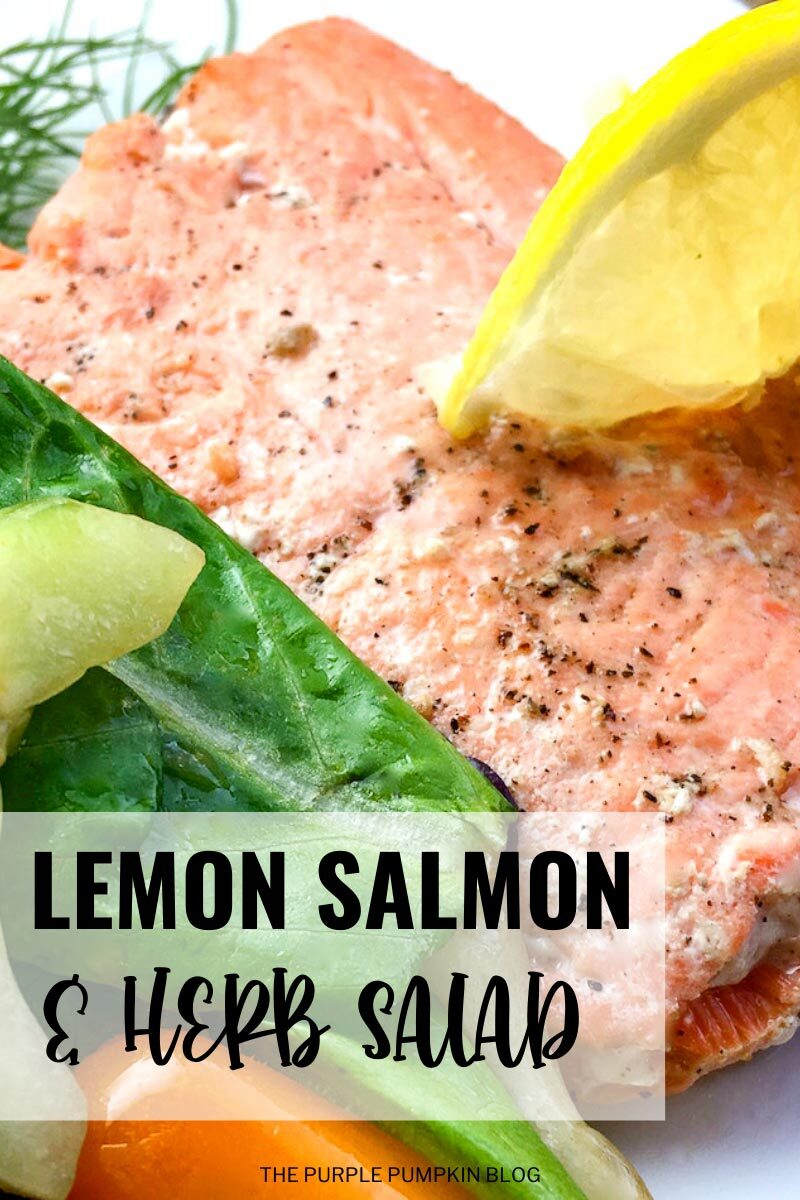Lemon Salmon & Herb Salad