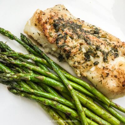 Recipe for Atlantic Cod with Garlic Herb Butter