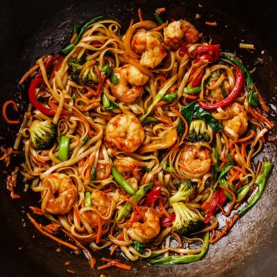 Recipe for King Prawn Laksa Noodles