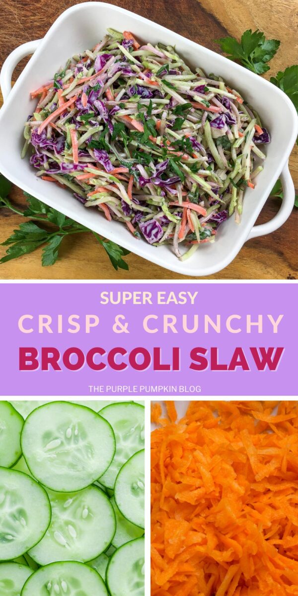 Super Easy Broccoli Slaw
