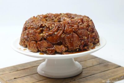 Turned out Monkey Bread
