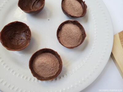 Adding Hot Cocoa Mix