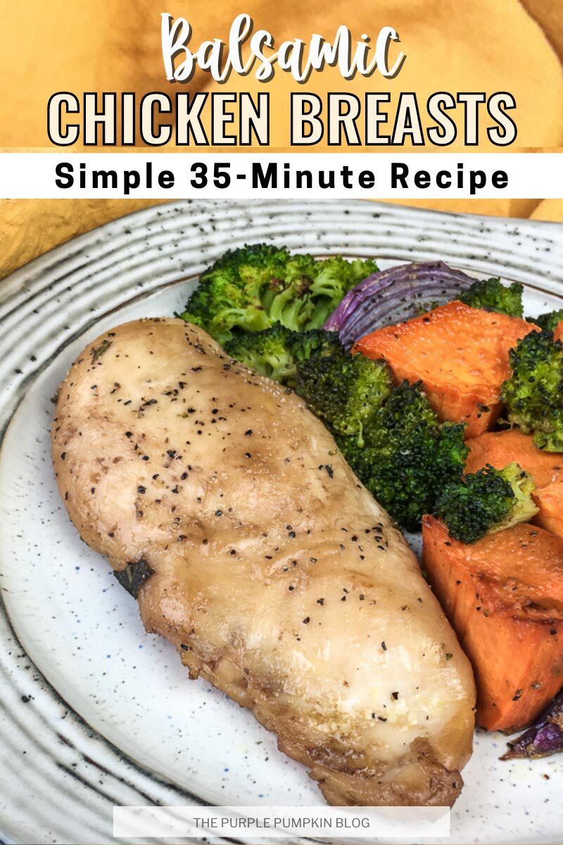 Balsamic Chicken Breasts - Simple 35-Minute Recipe