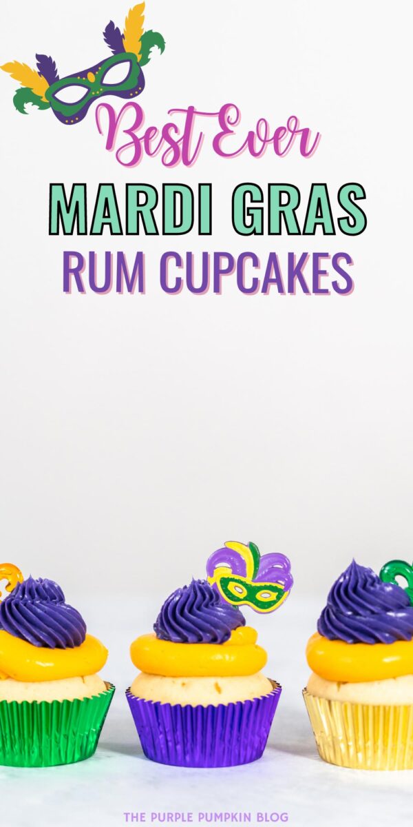 Best Every Mardi Gras Rum Cupcakes