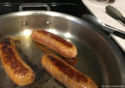 Browned Chorizo Sausage